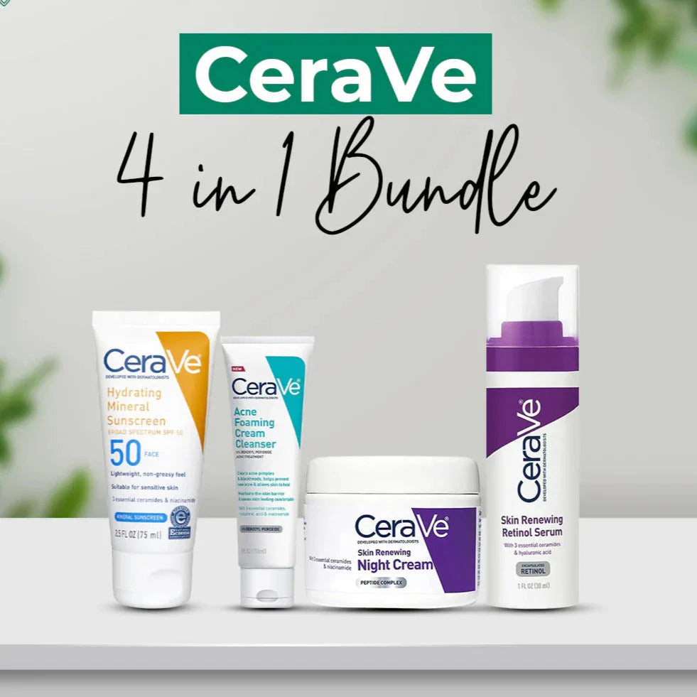 CeraVe 4 in 1 Skincare Bundle