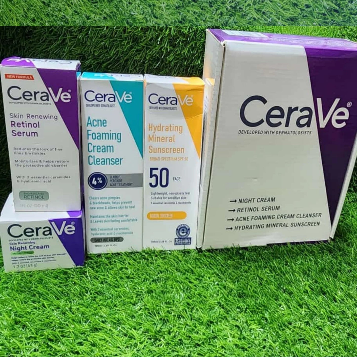 CeraVe 4 in 1 Skincare Bundle