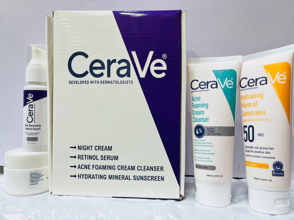 CeraVe 4 in 1 Skincare Bundle