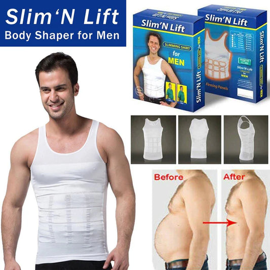 Slim N Lift Slimming Vest for Men & Women - White