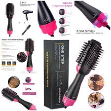 3 in 1 Hair Straightener Brush