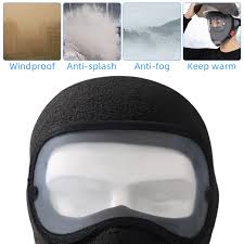 Breathable Stylish Winter Mask With Anti-Fog Googles