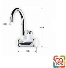 Instant Electric Water Heater Tap Faucet AC 220V 3000W Digital Display